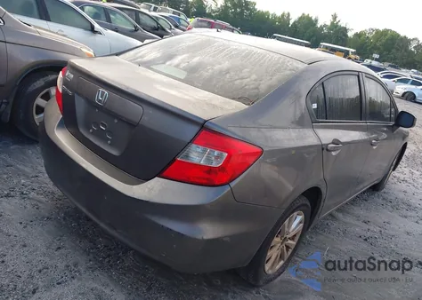 2012 Honda Civic Ex z USA, uszkodzony, nr VIN 19XFB2F82CE334555